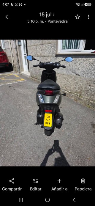 Scooter Piaggio Zip 50cc Verde Militar