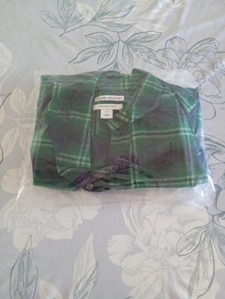 Camisa de franela a cuadros Amazon Essentials Tall