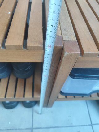 Banco in legno IKEA MOLGER