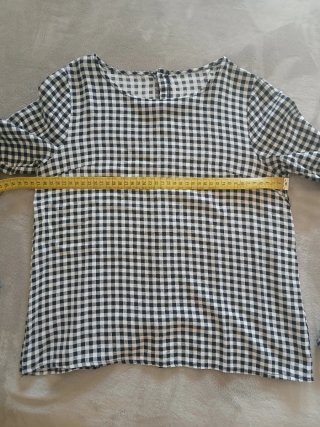 Camisa cuadros manga larga
