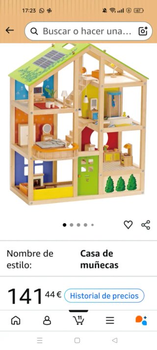 Casa de muñecas HAPE de madera