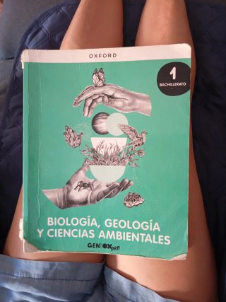 Libro biología primero de bachillerato, negociable
