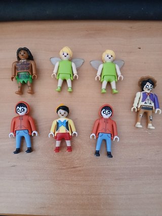 Muñecos de playmobil de kinder disney