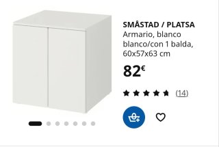 Armario juvenil Platsa Ikea