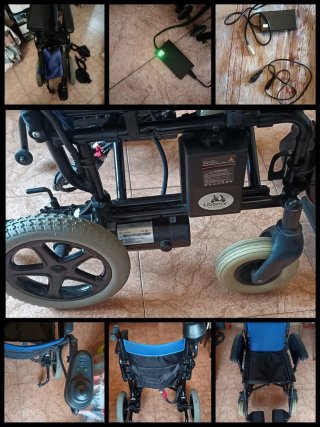 Silla de ruedas eléctrica Litio