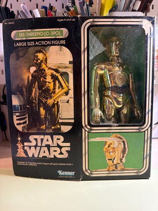 See-Threepio C-3PO Star Wars Kenner Action Figure