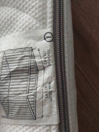 Cuna de viaje con cambiador y colchón