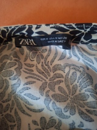 Mono corto Zara estampado floral