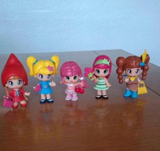Pack 5 Muñecas Pin y Pon con Accesorios