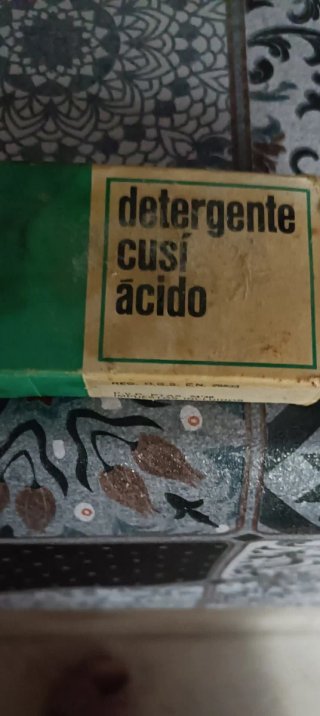 Jabón Antiguo Ácido Cusi
