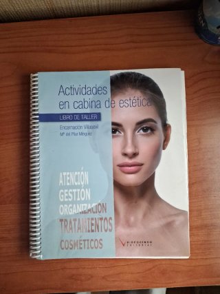 Actividades en cabina de estética: Libro de taller
