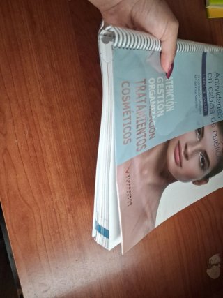 Actividades en cabina de estética: Libro de taller