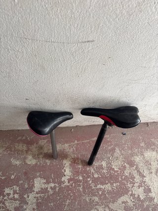 2 Sillines de Bicicleta Negros