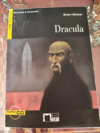 Libro en ingles. Drácula, Bran Stoker + audio CD