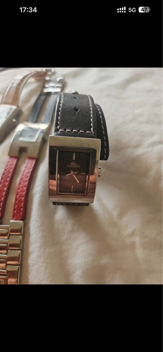 Lote 3 Relojes Tous, Lacoste, Tommy Hilfiger