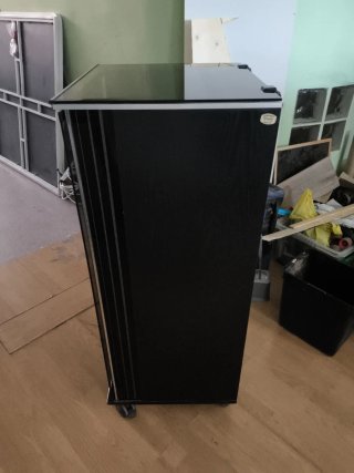 Mueble equipo de música negro