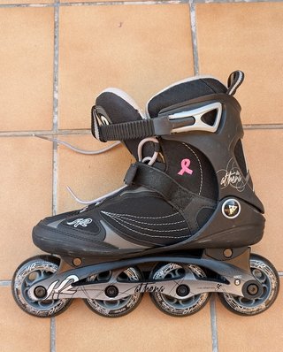 Patines K2 Athena Talla 39 + Protecciones