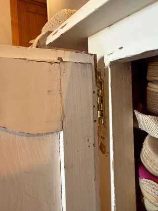 Mueble recibidor blanco madera