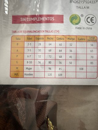 Disfraz Pirata Mujer Talla M