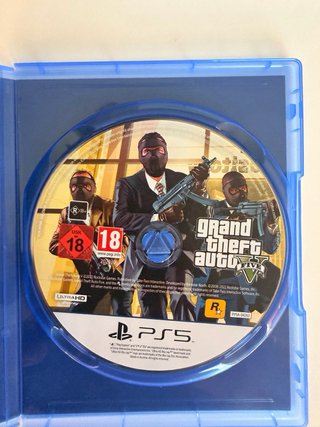 PS5 Slim 848GB + Mando + GTA V | Como nueva
