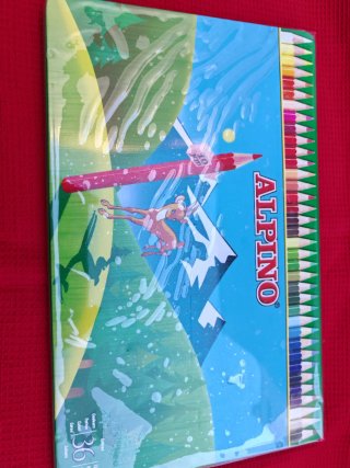 Caja de 36 Lápices de Colores Alpino