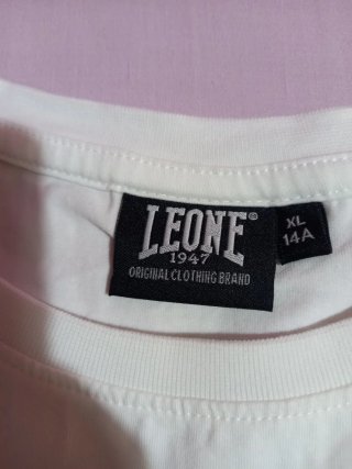 T-shirt bianca LEONE ragazza 14 anni
