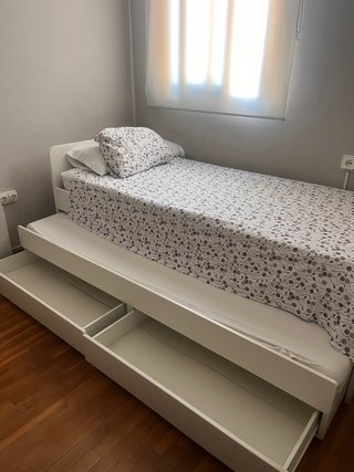 Cama nido IKEA SLAKT con cajones