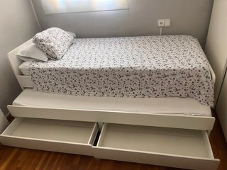 Cama nido IKEA SLAKT con cajones