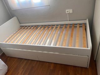Cama nido IKEA SLAKT con cajones
