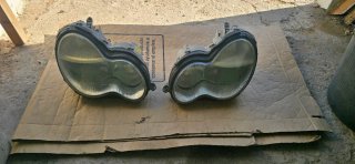 Pareja Faros Mercedes Clase C W203