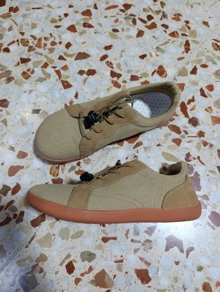 Zapatillas Lona Beige Talla 42
