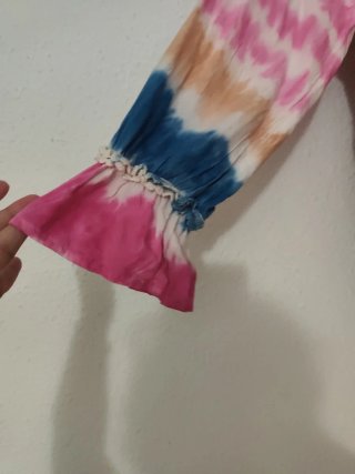 Vestido Ibicenco Manga Larga Talla M