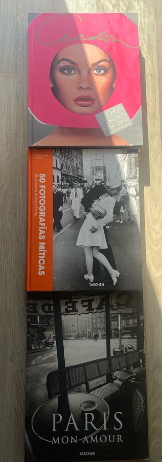 Lote 3 Libros Fotografía de Moda.