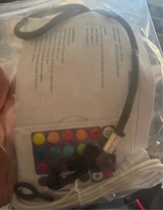 Lámpara Bola LED Solar RGB 20cm