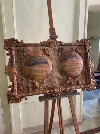 Quadro Mappe Mond DU Globe Legno