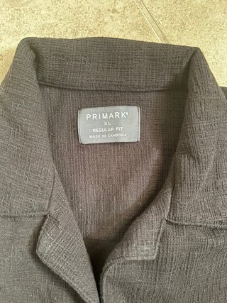 Camisa de punto negra Primark Talla M