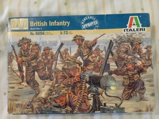ITALERI WW2 British Infantry 1/72