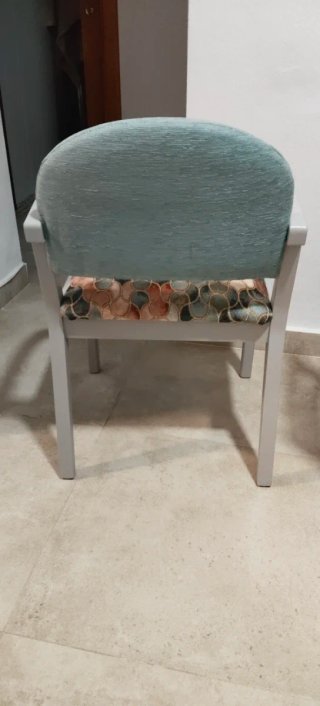 Sedia con seduta fantasia