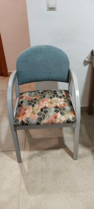 Sedia con seduta fantasia