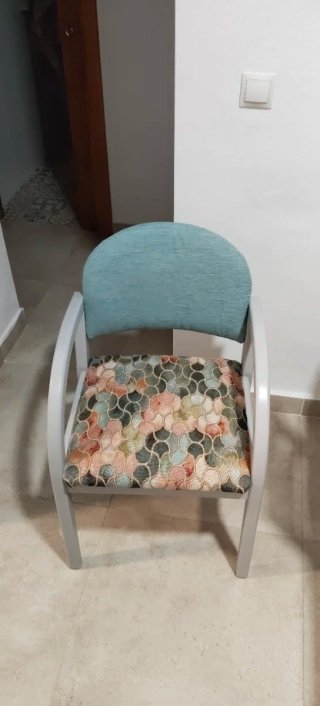 Sedia con seduta fantasia