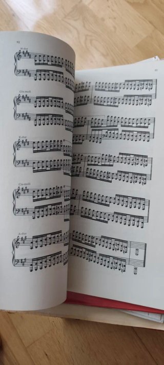 Lote libros música Czerny Op. 740 Piano
