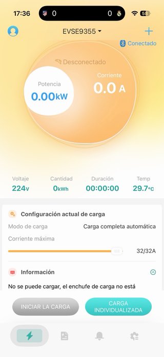 Cargador Coche Eléctrico EVSE