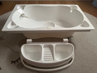 Bañera para bebé con accesorio