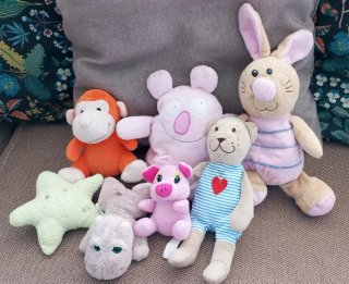 Lote Peluches Animales Varios