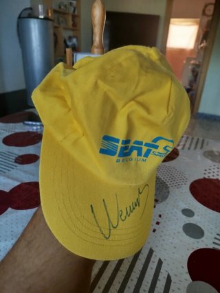 2 Gorras Seat Sport Firmadas