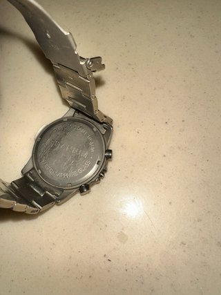 Reloj Citizen Titanium Negro/Plateado