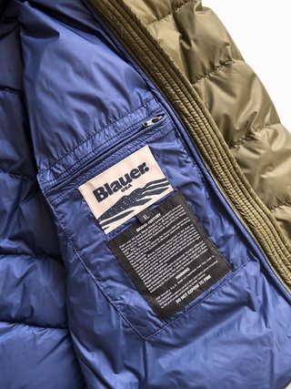 Piumino Blauer donna con cappuccio