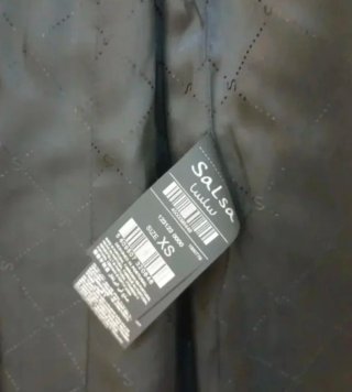 Abrigo de mujer Salsa negro