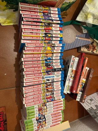 Coleccion libros NARUTO MY HERO ACADEMIA