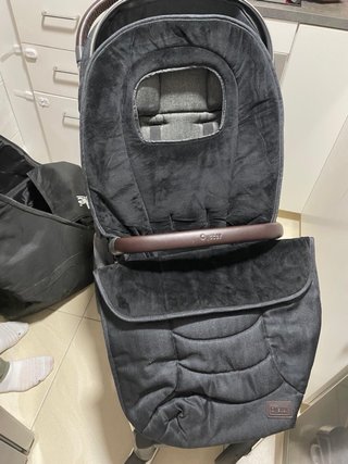 Cochecito Oyster 3 BabyStyle Negro